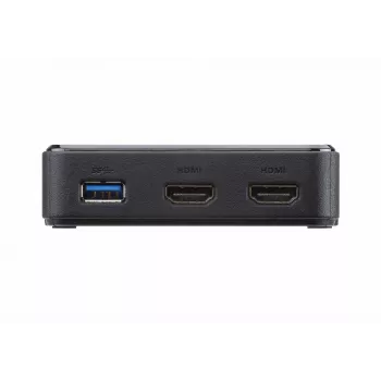 ATEN UH3233 USB 3.2 Gen 1 (3.1 Gen 1) Type-C laidinis USB mazgas, juodas