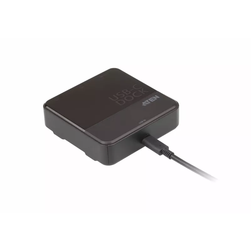 ATEN UH3233 USB 3.2 Gen 1 (3.1 Gen 1) Type-C laidinis USB mazgas, juodas