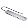 USB Hubas ATEN UH3240 Type-C sidabrinis 3.5mm HDMI RJ-45 USB 3.2