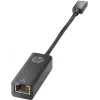 HP USB-C į RJ45 adapteris, USB Type-C, RJ-45, vyriškas, juodas, verslui, Windows 10, Windows 7, Windows 8, Windows 8.1