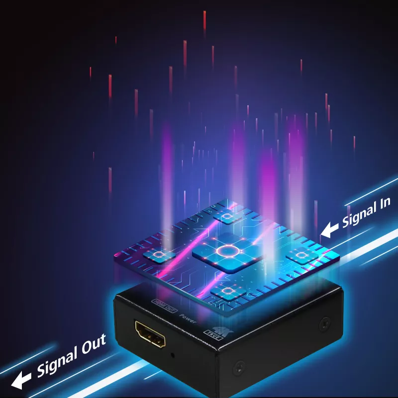 ATEN VB800 HDMI stiprintuvas True 4K @60Hz (4:4:4), iki 40 m (kaskadas)