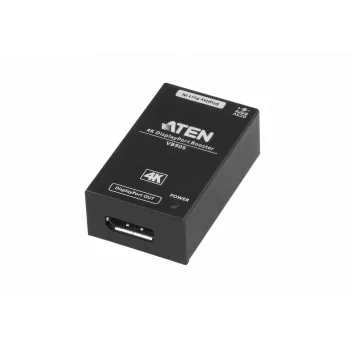 AV kartotuvas ATEN 4K Display Port Booster VB905-AT-G — 4K (4096×2160), laidinis, 20 m diapazonas, 5 V/2.6 A, juodas