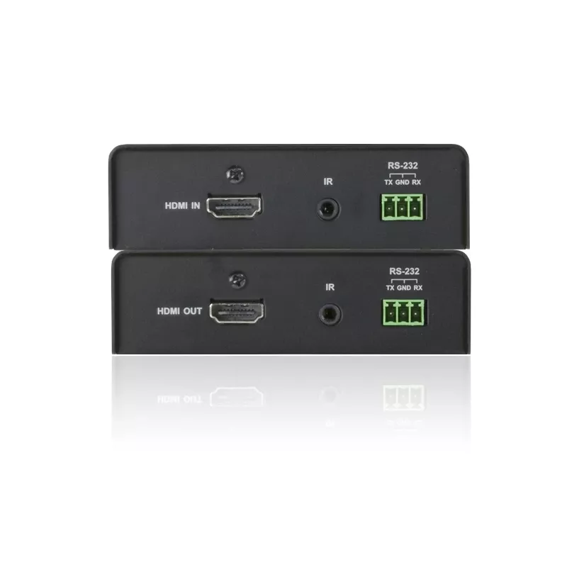 ATEN VE882 HDMI garso/vaizdo siųstuvas-imtuvas su IR ir RS-232 per vieną optinį pluoštą (600 m)