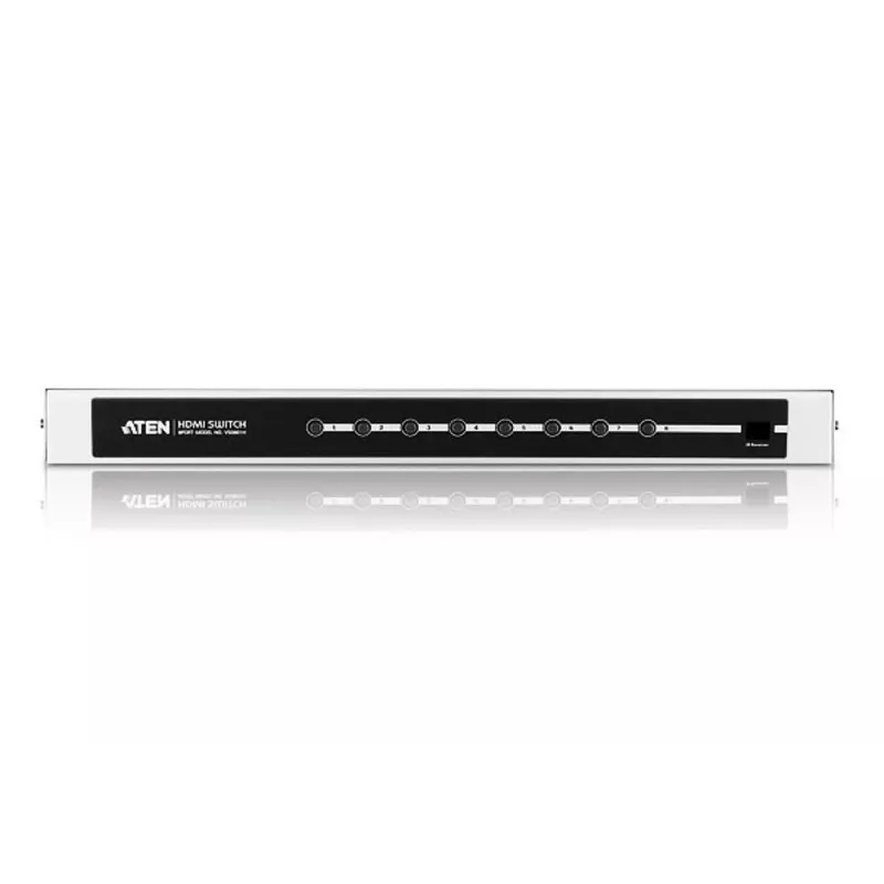 ATEN VS0801H 8 prievadų HDMI garso/vaizdo jungiklis su IR nuotolinio valdymo pulteliu