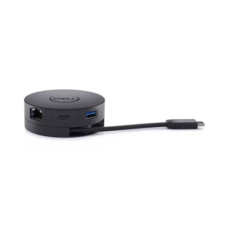 DELL DA300 USB-C 6-in-1 adapteris, juodas