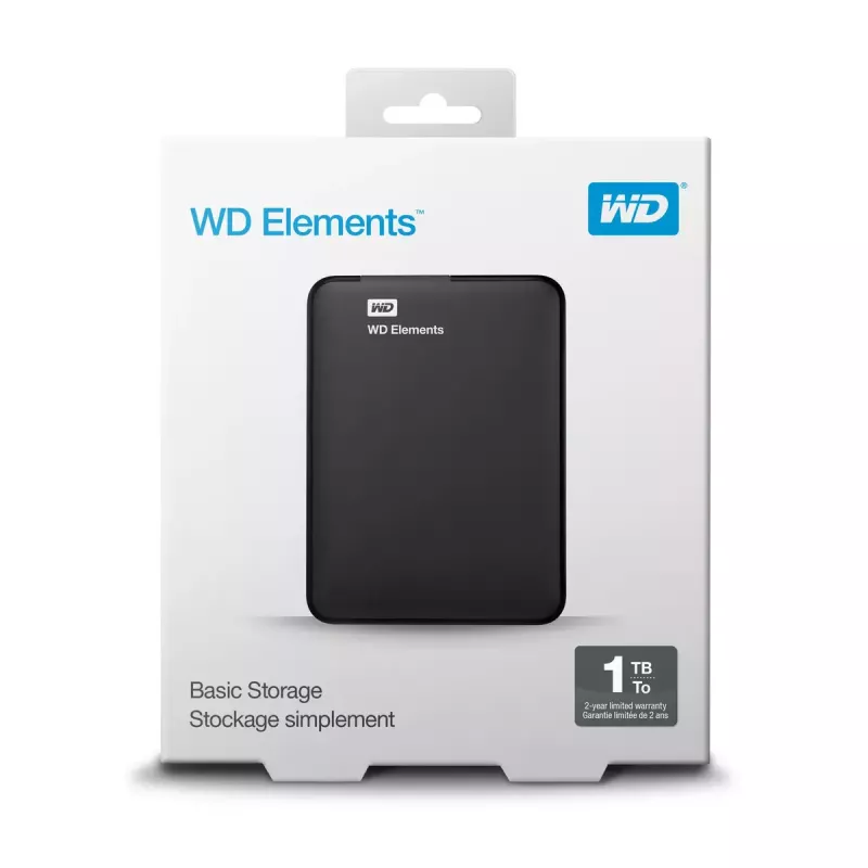 Išorinis kietasis diskas Western Digital 1TB 3.2 Gen 1 WD Elements Portable