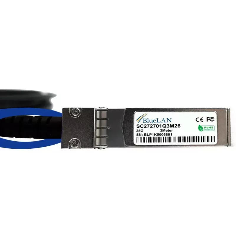 BlueOptics XXVDACBL1M-BL InfiniBand šviesolaidinis kabelis 1m SFP28 vyriškas