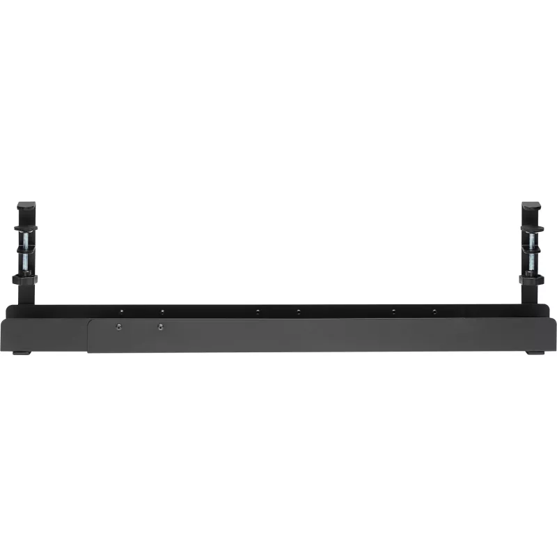 InLine Universalus kabelių vedimo bėgelis 3 lygiai (80/100/120 cm) montavimui po stalu, juodas