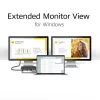 ACT USB-C 4K MST dokų stotelė 2 HDMI monitoriams, Ethernet, USB-C, 3x USB-A, PD praėjimas ir 1 metro atjungiamas ryšio kabelis