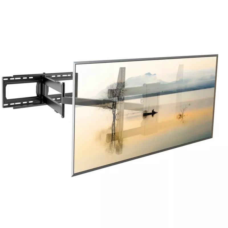 Techly ICA-PLB-721 TV laikiklis/stovas 2.03 m (80 colių) juodas