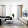 Techly ICA-PLB-721 TV laikiklis/stovas 2.03 m (80 colių) juodas
