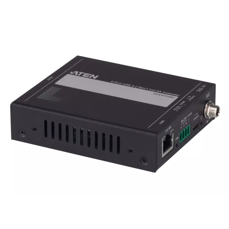 ATEN UCE33100 USB 3.2 signalo kartotuvas iki 100 m per Cat 6A, juodas