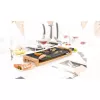Princess 103026 Table Chef Pure Black – stalinis kepimo prietaisas su aliuminio ir bambuko dizainu, 220 W