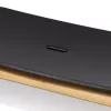 Princess 103026 Table Chef Pure Black – stalinis kepimo prietaisas su aliuminio ir bambuko dizainu, 220 W
