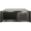 Stovo korpusas Inter-Tech 4U-4460 TFT juodas, 1x 120mm ventiliatorius, 5.25 colio HDD