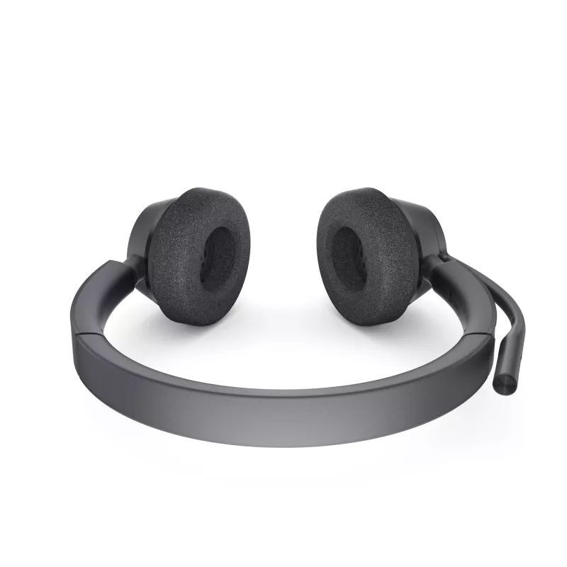 DELL Pro Stereo Headset WH3022, laidinis, biuro/skambučių centrui, 96 g, ausinės, juoda