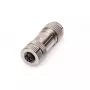Digitus CAT 6A M12 X-koduotas lizdas (moteriškas), IP67, montuojamas vietoje