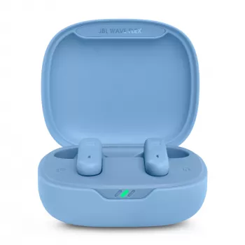 JBL Wave Flex Ausinės „True Wireless Stereo“ (TWS) Įdedamos Skambučiams/Muzikai/Sportui/Kasdieniniam Naudojimui Bluetooth Mėlyna