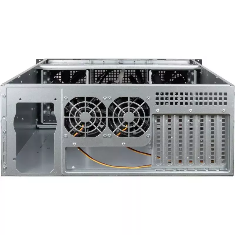 Serverio korpusas Inter-Tech 4U 40255 Rack juodas, pilkas