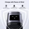 UGREEN W709 2-in-1 UNO Series Qi2 magnetinis belaidis įkroviklis 15 W + 5 W + USB-C, juodas/pilkas