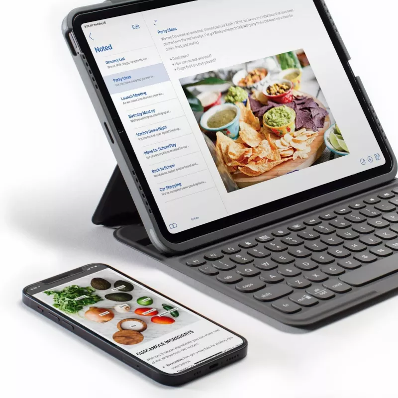 ZAGG Pro Keys belaidė klaviatūra Universal Bluetooth QWERTY pilka