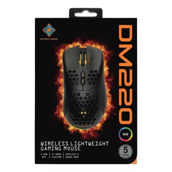 Deltaco GAM-120 belaidė RF pelė su USB-A imtuvu
