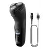Philips X3021/00 vyriškas skustuvas su rotacine galvute ir trimeriu, juodas