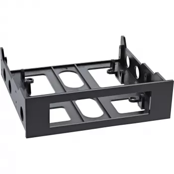 InLine 03700B montažinis rėmelis 3,5 inch įrenginiui į 5,25 inch lizdą, juodas