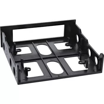 InLine 03700B montažinis rėmelis 3,5 inch įrenginiui į 5,25 inch lizdą, juodas