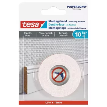 Montavimo juosta TESA 77742-00000 1,5 m Balta 19 mm