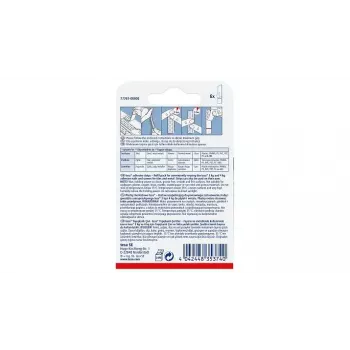 Universalus kabliukas TESA 77761 Baltas 6 vnt