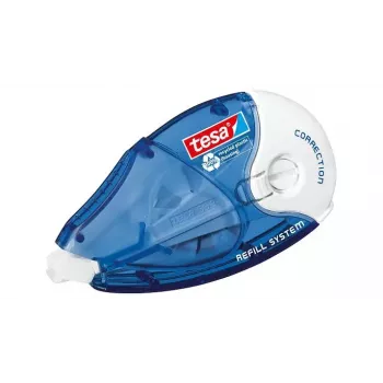 TESA Roller korekcinė juosta 14 m mėlyna balta