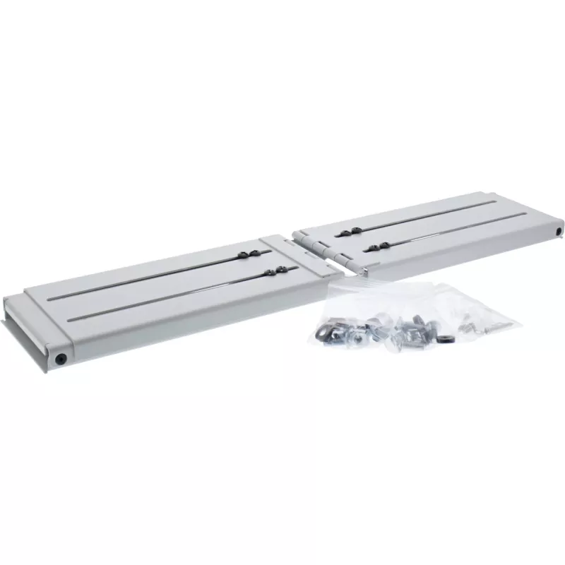 InLine 19102C 2U sulankstomas 19 inch stovo rėmas, pilkas, gylis 24-40 cm