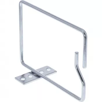 InLine kabelių laikiklis, metalinis, cinkuotas, atidaroma trumpoji pusė, 140x100 mm