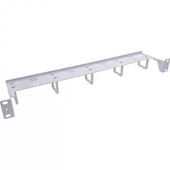 InLine 19110K kabelių tvarkymo panelė 1U, balta