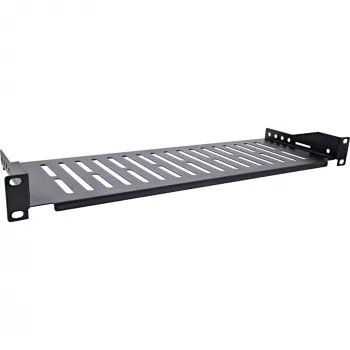 InLine 19114A 19 colių lentyna, 150 mm, 10 kg, 1U, RAL 9005 juoda