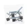 InLine 8 vnt. varžtų rinkinys 4x M8x20mm / M8x50mm / 4x 15mm tarpinės sieniniam laikikliui