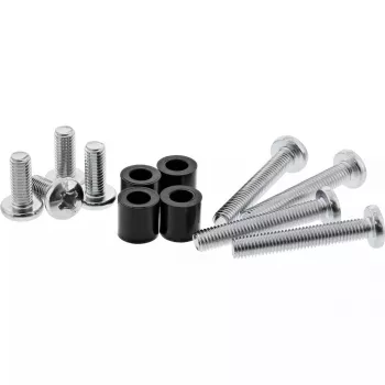 InLine 8 vnt. varžtų rinkinys 4x M8x20mm / M8x50mm / 4x 15mm tarpinės sieniniam laikikliui