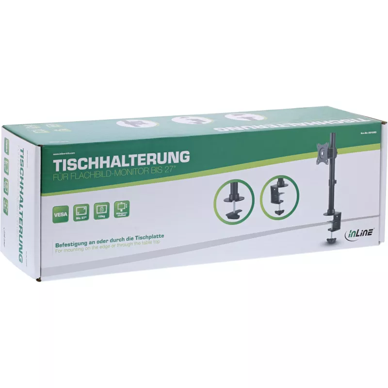 InLine Stalo laikiklis televizoriui / LED / TFT ekranui iki 69 cm 27 colių maks. 10 kg
