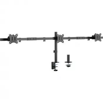 InLine 23108G stalinis laikiklis 3 televizoriams / LED / TFT ekranams iki 81 cm 32 colių maks. 7 kg