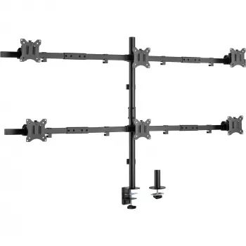 InLine stalinis laikiklis 6x TV / LED / TFT ekranui iki 81 cm 32 col. maks. 7 kg juodas