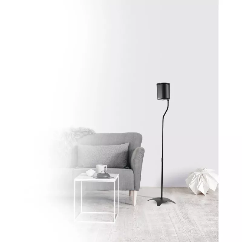 Garsiakalbių grindiniai stovai InLine 23126C 68-110cm juodi 2vnt