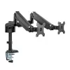 InLine stalo laikiklis su kėlimo mechanizmu, dviems monitoriams iki 82 cm (32 col.), 9 kg