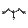 InLine stalo laikiklis su kėlimo mechanizmu, dviems monitoriams iki 82 cm (32 col.), 9 kg