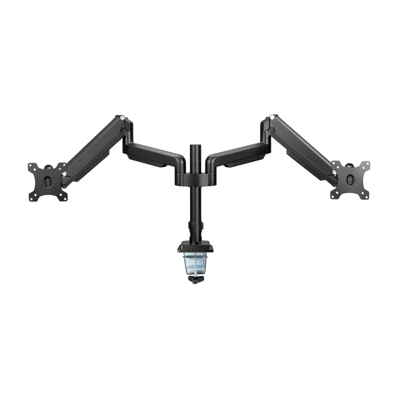 InLine stalo laikiklis su kėlimo mechanizmu, dviems monitoriams iki 82 cm (32 col.), 9 kg