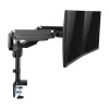 InLine stalo laikiklis su kėlimo mechanizmu, dviems monitoriams iki 82 cm (32 col.), 9 kg