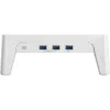 InLine Monitor Platform+, 2x USB 3.2 Gen1 ir QC3 įkrovimas, 80 mm, maks. 15 kg