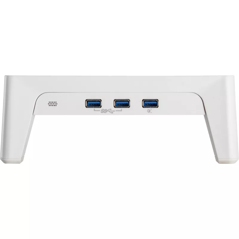 InLine Monitor Platform+, 2x USB 3.2 Gen1 ir QC3 įkrovimas, 80 mm, maks. 15 kg