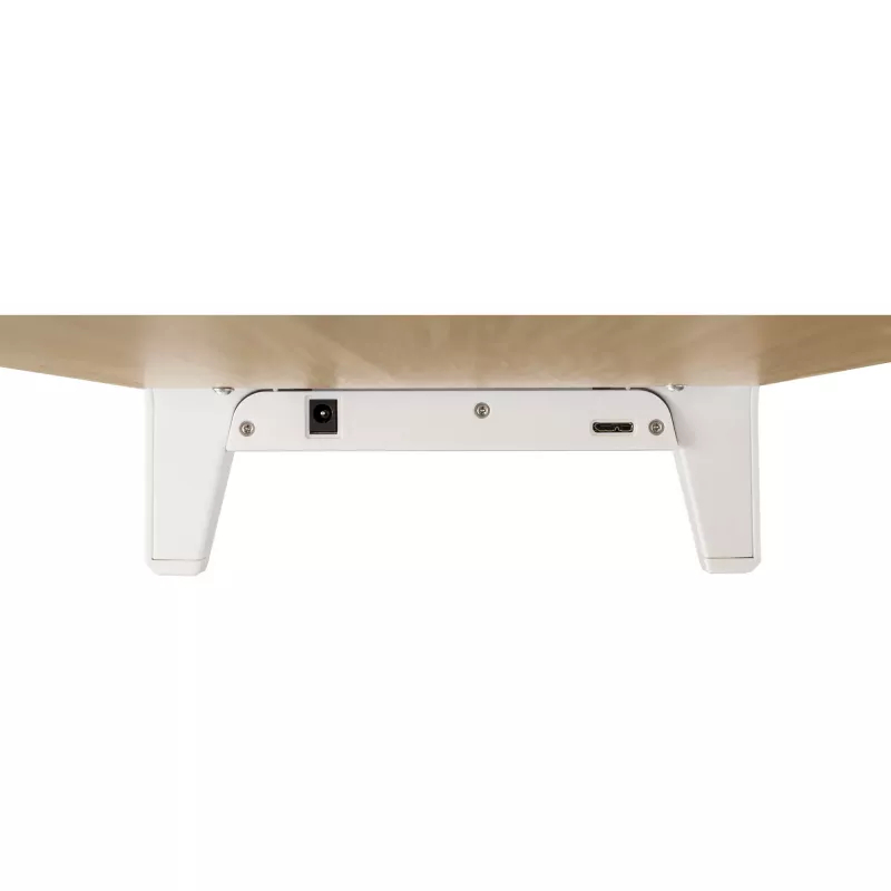 InLine Monitor Platform+, 2x USB 3.2 Gen1 ir QC3 įkrovimas, 80 mm, maks. 15 kg