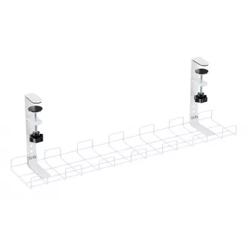 InLine 23190H kabelių tvarkymo lentyna po stalu, 600x120 mm, balta